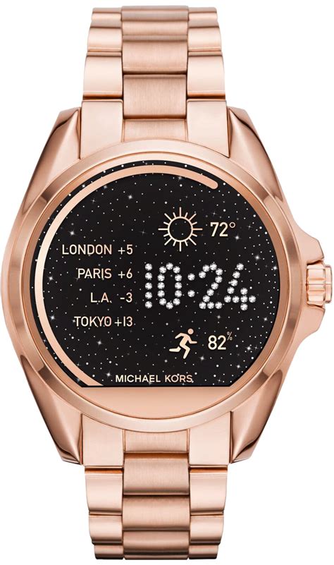 rose gold michael kors android watch|mk rose gold watch sale.